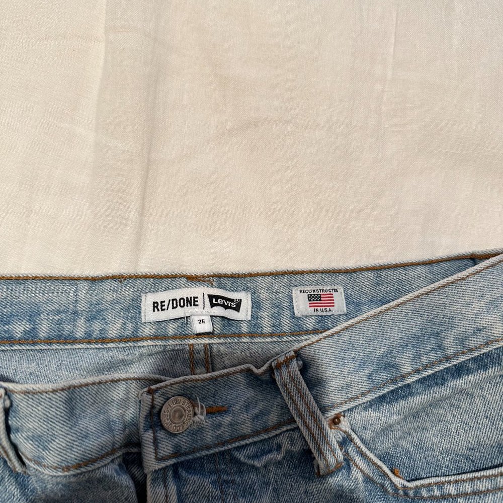 Re/Done X Vintage Levi's Shorts - image 4